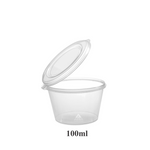 100ml Hinged Lid Sauce Container