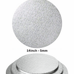14″ Round Masonite Cake Boards