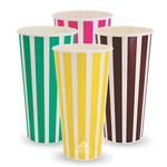 22oz Candy Stripe Cold Drink Cups