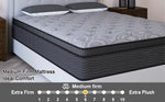 Single 34cm Hybrid Mattress: Gel Memory Foam + Pocket Springs for Deluxe, Pressure-Relieving Sleep – Medium-Firm Euro Top Comfort