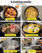 Spector Electric Induction Cooktop Portable Ceramic Kitchen Cooker Touch 2000W