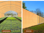 Mountview Shade Cloth Shadecloth Sun Sail Outdoor Canopy 70% Cover Garden Awning