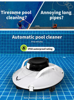 Spector Swimming Robotic Pool Cleaner Robotic Cordless Vacuum Inground Automati