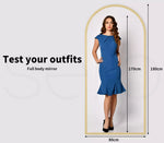 Yezi Floor Mirror Full Length Mirrors Modern Dressing Free Standing Framed 1.8M