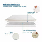 Dreamz Mattress Topper Memory Foam Toppers 7CM Underlay Mat Queen