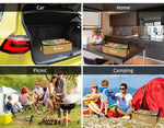 Slimbridge 3PCS Camping Canvas Storage Bags Adventure Portable Caravan Organiser