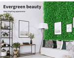 Marlow Artificial Hedge Grass Boxwood Garden Green Wall Mat Fence Outdoor x10