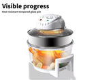 Spector Air Fryer Electric Convection Oven Accessories Healthy Cooker 17L