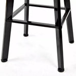 Levede Bar Stools Industrial Kitchen Stool Wooden Barstools Swivel Chair Vintage