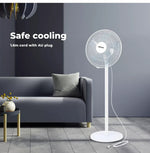 Spector Pedestal Floor Fan Portable Commercial Table Cooling Fans 3 Speed