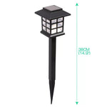 Emitto Solar Power Garden Lawn Lights Outdoor Yard Lamp 12x LED Waterproof