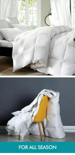 Dreamz Quilts Bamboo/Goose Duck Down/Microfibre Quilt Doona Duvet All Season