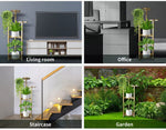 Levede Plant Stand Outdoor Indoor Flower Pots Rack Garden Shelf Home Decor 100CM