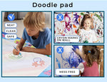 Kids Drawing Mat Aqua Doodle Board Water Painting Writing Magic Educational Toy