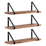 Levede Floating Shelf DIY Hanging Shelves Wall Mounted Storage Display 43*12cm