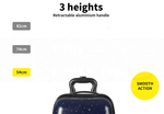 Bopeep Kids Luggage Set 16''13'' 2PCS Travel Suitcase Child Bag Backpack Space)