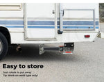 Manan 2X 410mm-545mm Drop Down Corner Steadies Legs 1200LB Caravan Trailer Steel