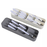Kitchen Drawer Organizer Cutlery Tray Insert Cabinet Utensil Storage Box Holder