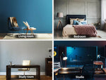 Emitto LED Floor Lamp with Storage Shelf 3 Tier Standing Reading Corner Light