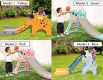 Kids Slide Swing Basketball Ring Hoop Activity Center Toddlers Play Set Outdoor