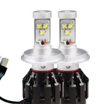 4 Side Cree LED Car Headlight 160W 2500LM H4 High Low Beam Replace Xenon HID