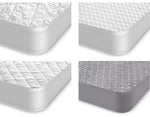 Dreamz Mattress Protector Topper Breathable Comfort Waterproof Cover Single