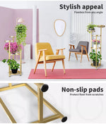 Levede Plant Stand Outdoor Indoor Flower Pots Rack Garden Shelf Home Decor 100CM