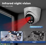 Wireless Security Camera System 8PC Wifi 1080P Home CCTV 8CH NVR Night Vision