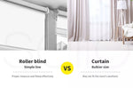 Roller Blinds Blackout Blockout Curtains Double Window Sunshade Mordern Shades