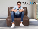 Marlow Bean Bag Cover Chair Modular Couch Indoor Gaming Seat Lazy Lounge Sofa