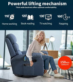 Levede Massage Chair Recliner Chairs Heated Lounge Sofa Armchair 360 Swivel