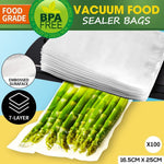 Food Vacuum Sealer Storage Bags Fresh Saver Kitchen Sealing Commercial Grade