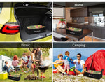Slimbridge 3PCS Camping Canvas Storage Bags Portable Caravan Adventure Organiser