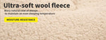 Dreamz Mattress Topper Protector 100% Cotton Wool Underlay Mat Reversible Queen