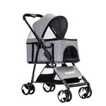 Pawz Large Pet Stroller Dog Cat Travel Carrier Pram Foldable Pushchair Outdoor