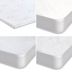 Dreamz Mattress Protector Bamboo Cotton Cover Waterproof /8cm Topper Queen King.
