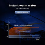 Electric Bidet Heated Toilet Seat Warm Water Spray Wash Remote Antibacterial