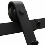 Levede Sliding Barn Double Door Hardware Track Roller Kit 2.4/3/3.6/4M Classic