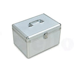 240 Discs Aluminium CD DVD Cases Bluray Lock Storage Box Organizer Free Inserts