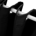Dreamz Blockout Curtain Blackout Curtains Eyelet Room 102x213cm Black