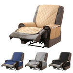 Marlow Recliner Sofa Chair Cover Slipcover Protector Non-slip Waterproof L Beig
