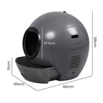 Pawz Automatic Smart Cat Litter Box Self-Cleaning With App Remote Control Large