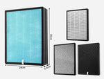 Spector Air Purifier HEPA Filters Replacement Filter Carbon 5 Layer