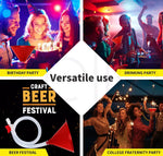 Beer Bong Funnel Party Drinking Games Alcohol Booze Scull Hose Tube Bongs Game