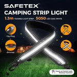 LED Camping Light Strip Flexible 5050 SMD Amber White Caravan Boat Waterproof