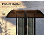 Mountview Window Door Awning Canopy Outdoor Patio Sun Shield Rain Cover 1 X 2.4M