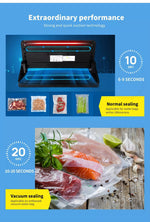 Toque Food Vacuum Sealer Machine Fresh Packing Storage Saver Bonus 10x Seal Bag