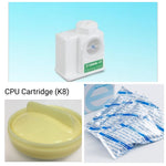 New Kangen K8 Water Filter Eclean (Ecleaning Tank+CPU Cartridge+6pk Powders)
