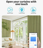 2X Blockout Curtains Blackout Window Curtain Draperies Pair Eyelet Bedroom Decor