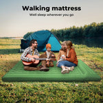 Mountview Self Inflating Mattress Sleeping Pad Camping Air Bed Mat Pillow Single